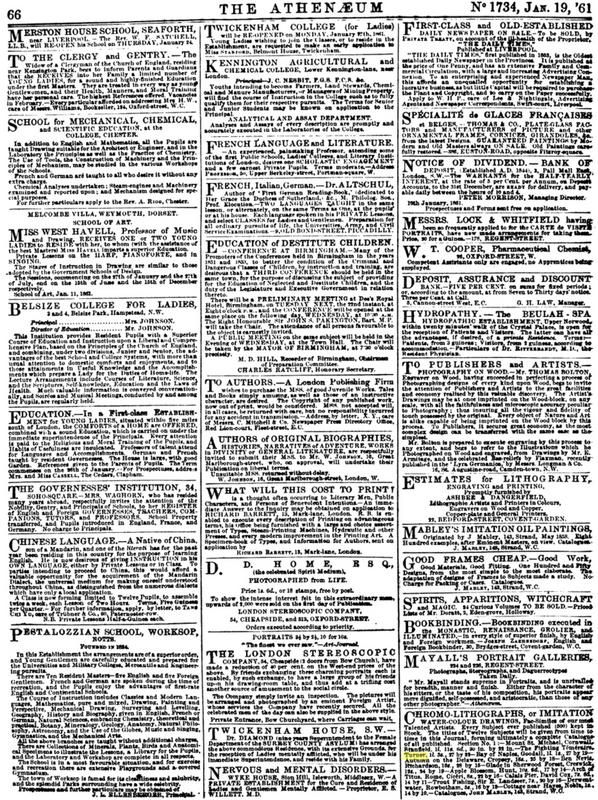 state: ad3 Athenaeum1861Janp69_R861Sect1 ad3