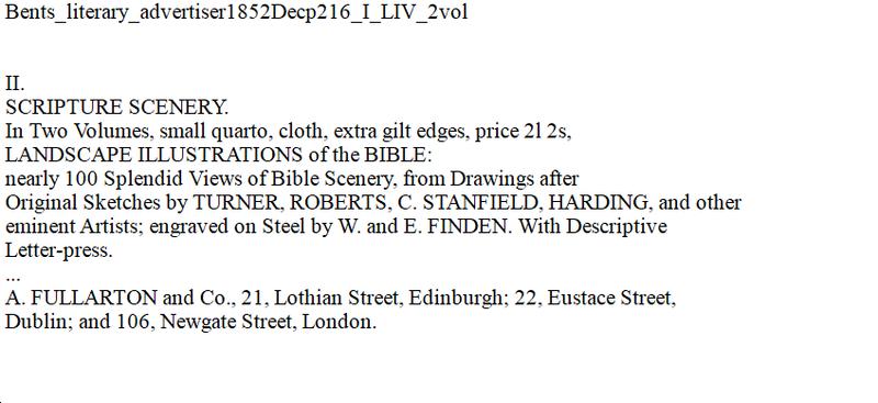 state: ad5 Bents_literary_advertiser1852Decp216_I_LIV_2vol ad5