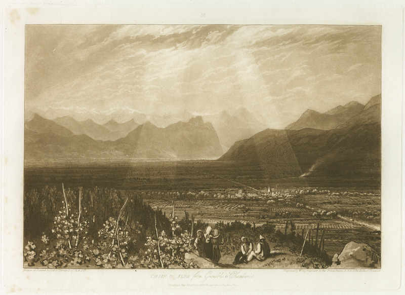 F049 Chain of Alps from Grenoble to Chamberi