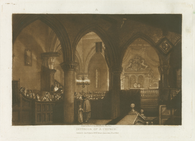 F070 Interior of a Church