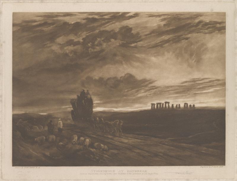 F081S Stonehenge at Daybreak