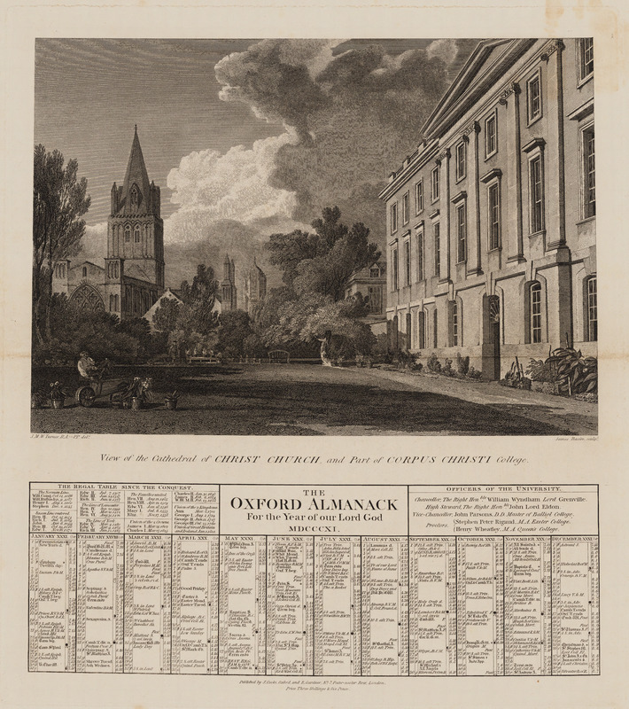 R047 View of the Cathedral of Christ Church and part of Corpus Christi College