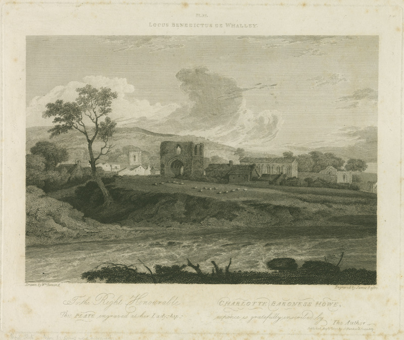 R054 Distant view of Whalley Abbey