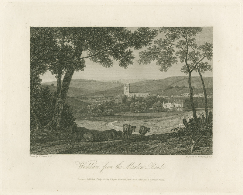 R065 Wickham from the Marlow Road