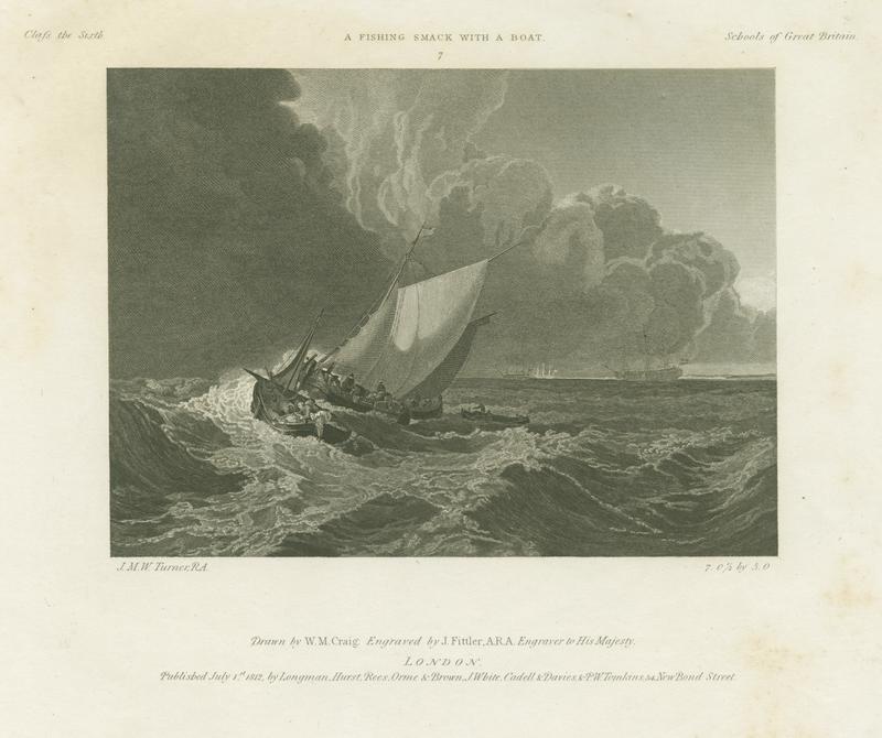 R078 A Fishing Smack with a boat