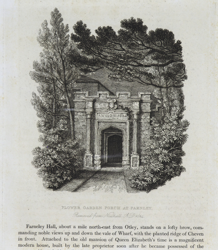 R084 Flower-garden Porch at Farnley