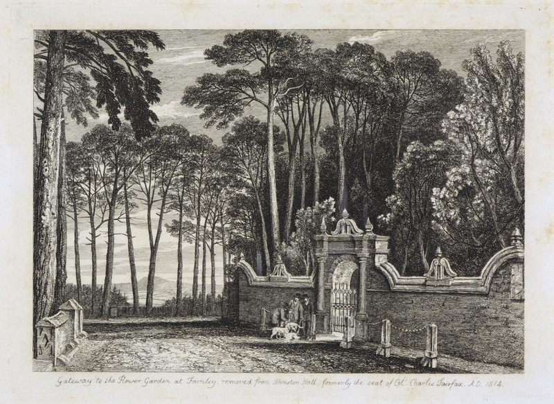 R085 Gateway to the Flower-garden Porch at Farnley