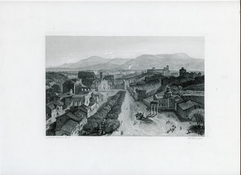 R148a The Roman Forum from the Capitol