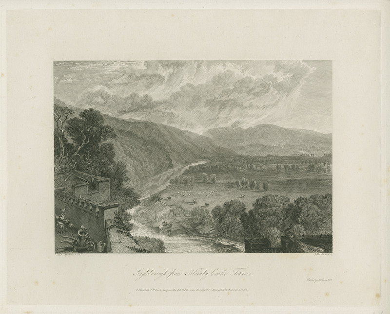 R184 Ingleborough from Hornby Castle Terrace