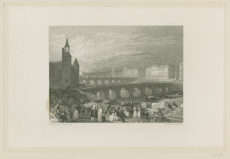 R487 Marche aux Fleurs and the Pont au Change