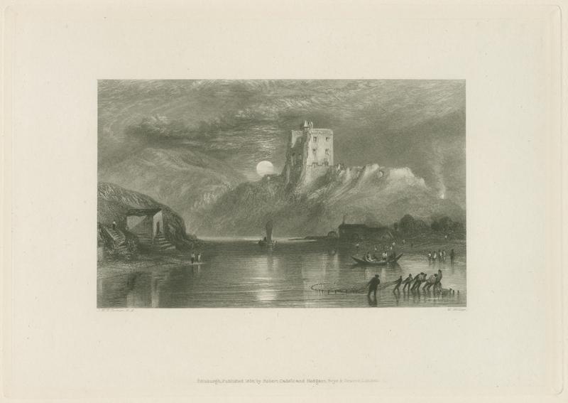 R522 Norham Castle - Moonrise