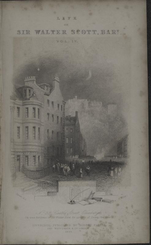 R567 Scott's Birthplace, no.39, Castle Street, Edinburgh