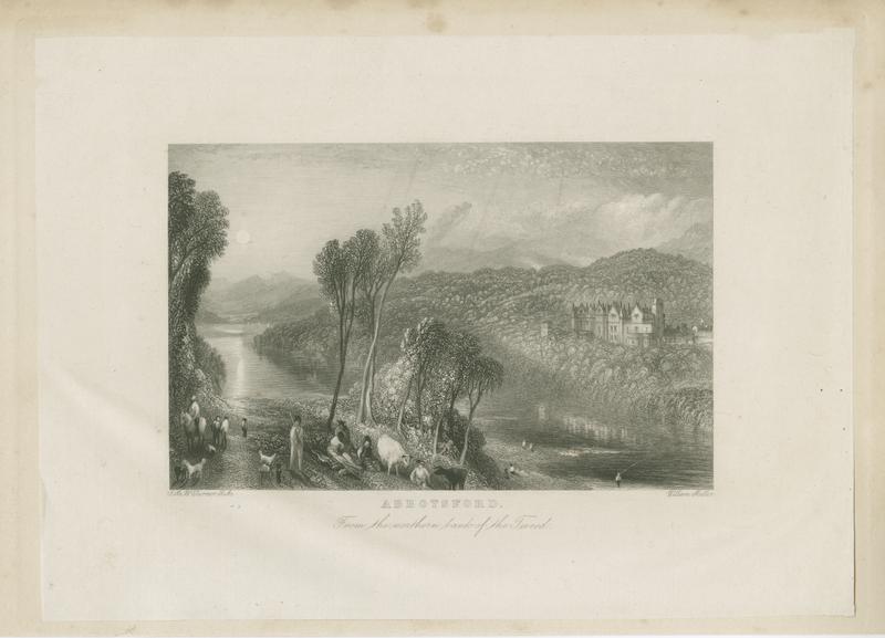 R568 Abbotsford from the Northern Bank of the Tweed