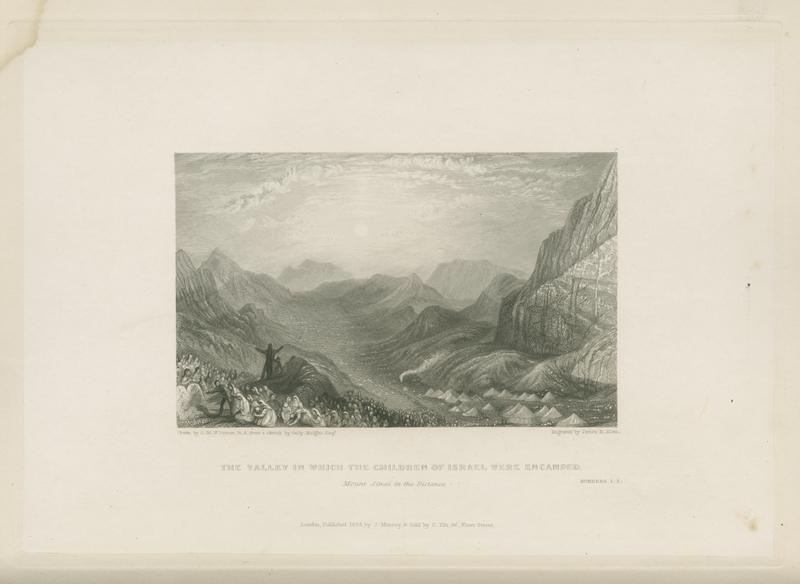 R574 Encampment of Israelites Mount Sinai