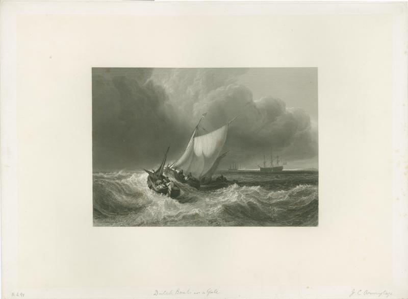 R691 Dutch Boats in a Gale