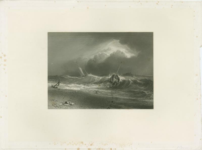 R693 Fishing Boats, a Coast Scene