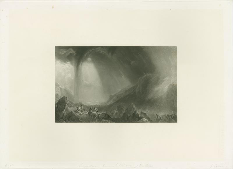 R703 Snowstorm, Hannibal Crossing the Alps