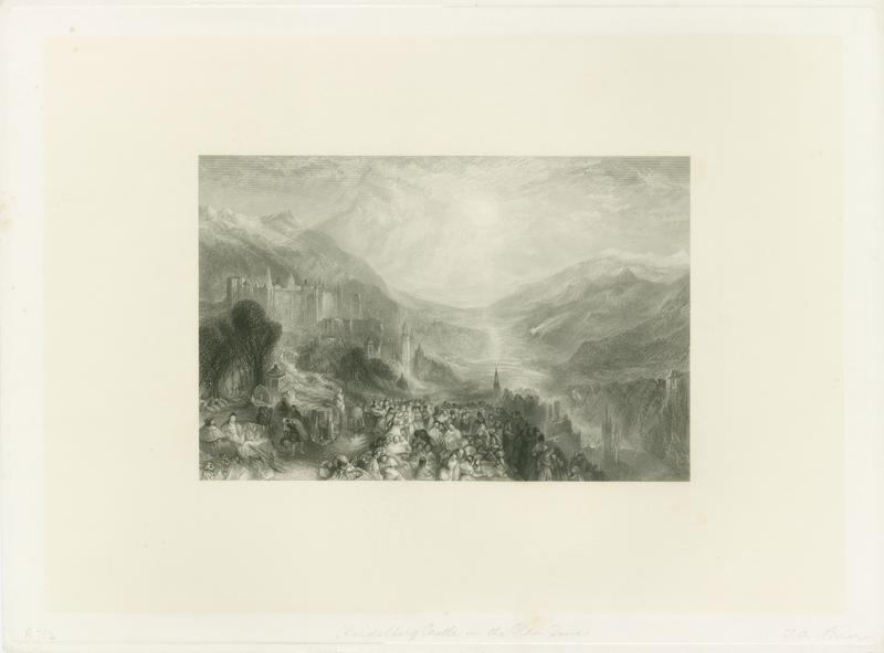 R732 Heidelberg Castle in the Olden Time