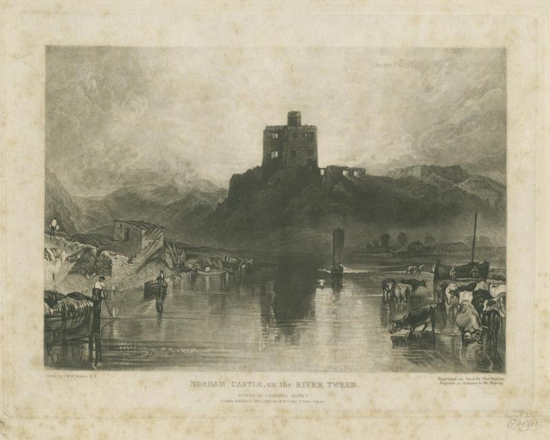 R756 Norham Castle on the River Tweed