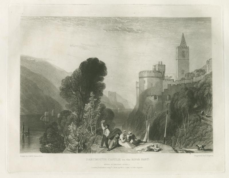 R757 Dartmouth Castle on the River Dart