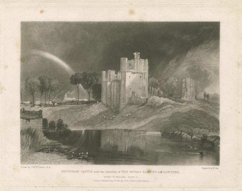 760 Brougham Castle near the junction of the Rivers Eamont and Lowther