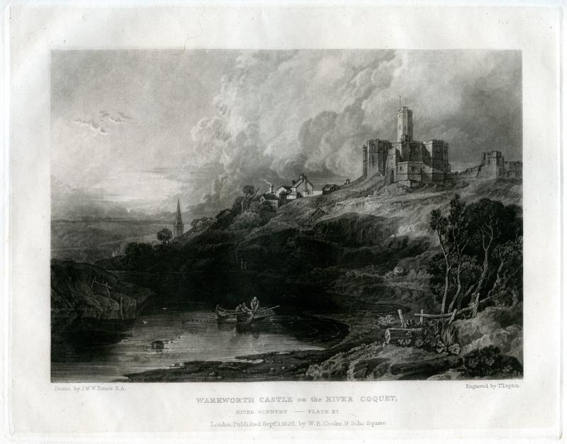 R762 Warkworth Castle on the River Coquet