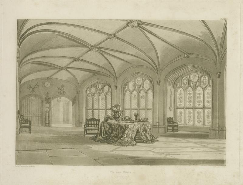 R821 The Great Cloister, Cassiobury