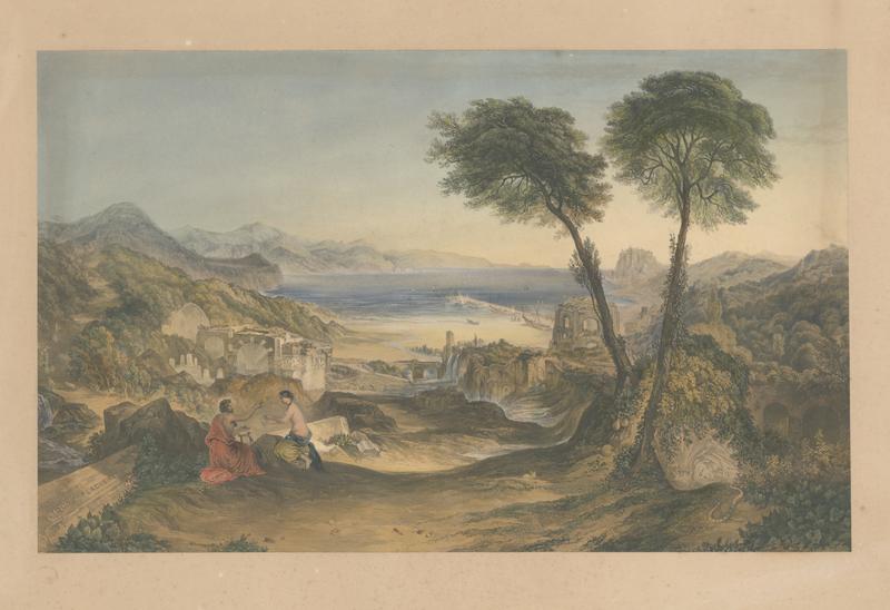 R843a The Bay of Baiae Apollo and the Sibyl