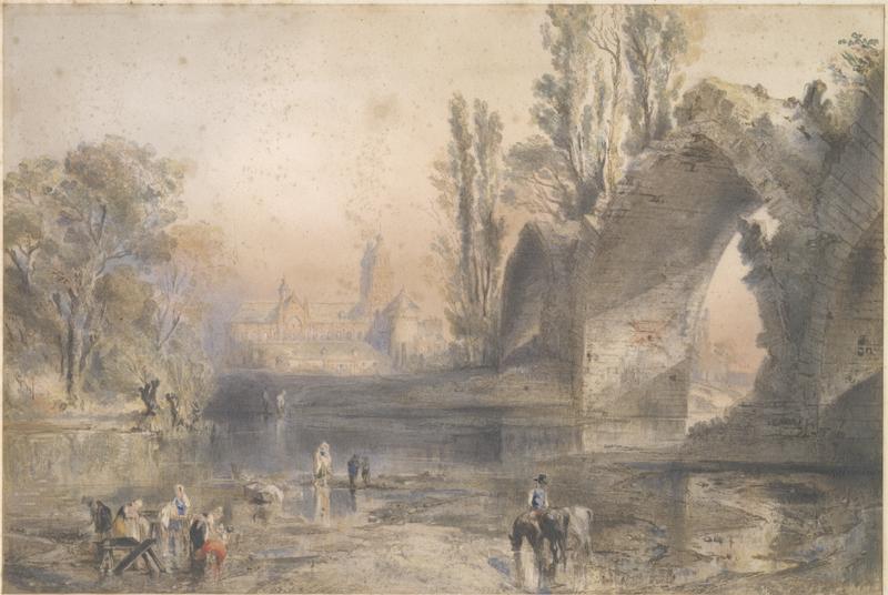 R863 The Gothic Bridge at Eudes, Tours