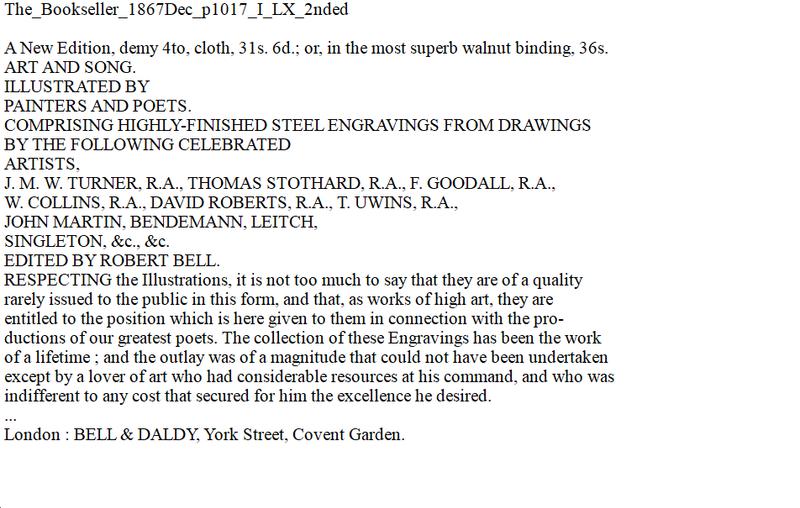 state: ad3 The_Bookseller_1867Dec_p1017_I_LX_2nded ad3